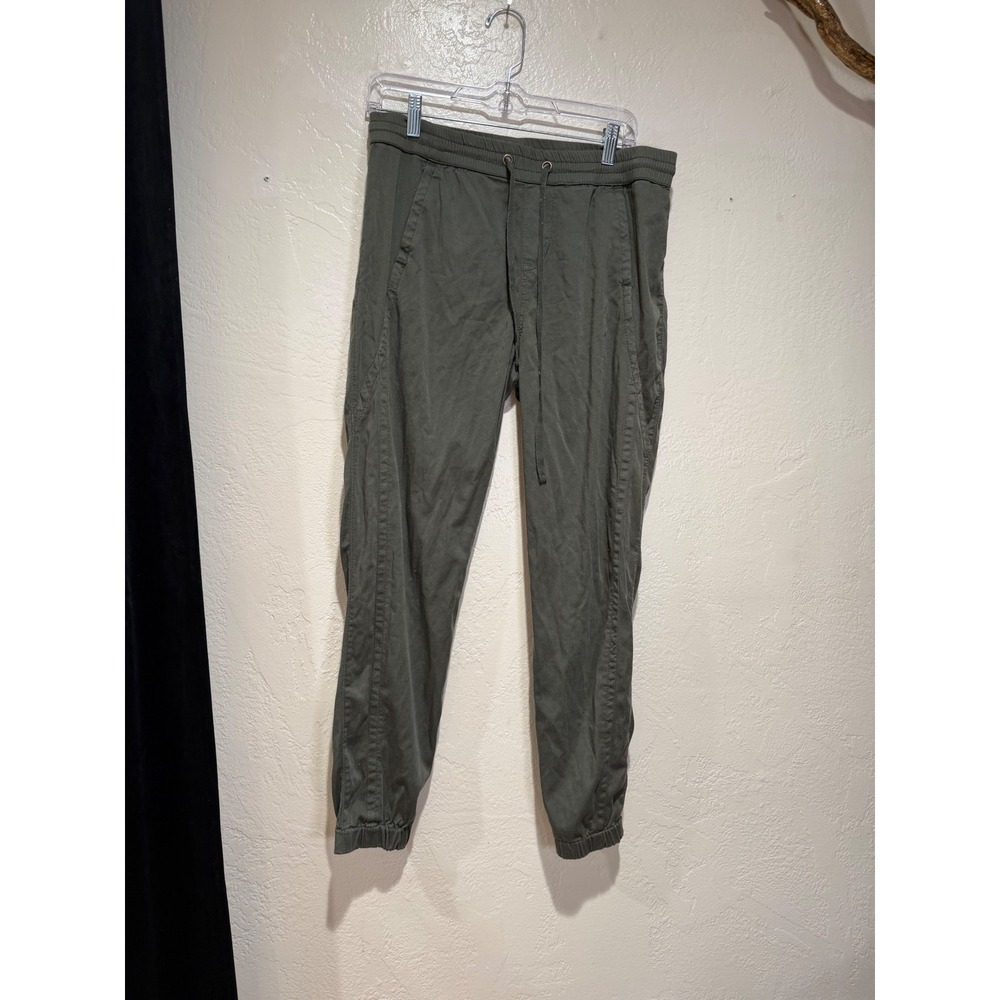 Unionbay Womens Olive Green Jogger Pants Size L Cotton Blend Drawstring Utility